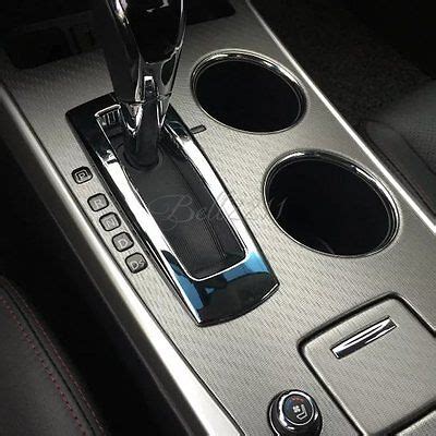 metal wire arts san altima gear box panel cover|Amazon.com: KuentZ Car Carbon Fiber Look Gear Shift Panel .